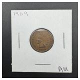 1909 Indian Head Cent