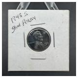 1943-S Lincoln Steel Cent