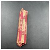 Wrapped Roll of 50 Lincoln Cents ï¿½ Marked 1959-D