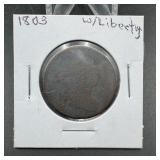 1803 Draped Bust Large Cent