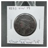 1820/19 Large Cent