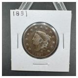 1831 Large Cent