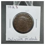 1825 Large Cent