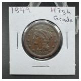 1849 Large Cent