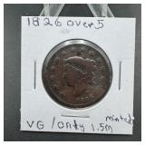 1826/5 Large Cent