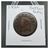 1822 Large Cent