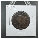 1827 Large Cent