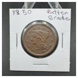 1850 Large Cent