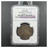 1831 Capped Bust Half Dollar - Graded AU Details
