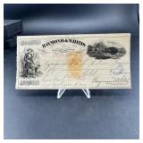 1870 Raymond, Widus Check