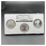 2006 20th Anniversary American Silver Eagle 3-Piec