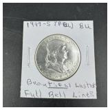 1949 Franklin Silver Half Dollar
