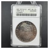 1897-O Morgan Silver Dollar - Soap Box - Graded AU