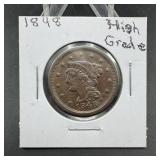 1848 Large Cent