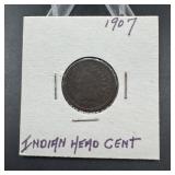 1907 Indian Head Cent