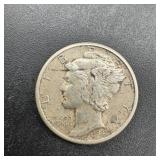 1945-D Mercury Silver Dime