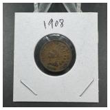 1908 Indian Head Cent