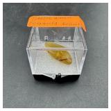 Baltic Amber with Fossilized Inclusions - In Displ