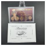 World War I Penny Collection - In Case