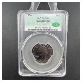 1966 Washington Quarter ï¿½ CAC MS64 SMS