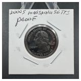 2000-S Massachusetts Proof State Quarter