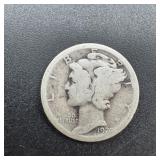 1920 Mercury Silver Dime