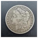 1899-O Morgan Silver Dollar