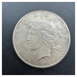 1927-S Peace Silver Dollar