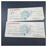 1908 Beaumont, Texas Check