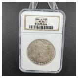 1904-O Morgan Silver Dollar - NGC MS64