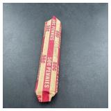 Wrapped Roll of 50 Lincoln Cents ï¿½ Marked 1960-D