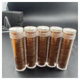 (5xBid) 5 Rolls of 1963-D Pennies - 5ï¿½