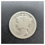 1923 Mercury Silver Dime