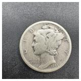 1943-S Mercury Silver Dime