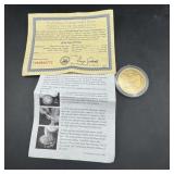 .999 Silver Ground Zero 9/11 Recovery Coin - 24K G