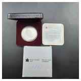 1991 Canada Proof Silver Dollar - In Case