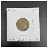 1859 Indian Head Cent
