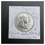 1950 Franklin Silver Half Dollar