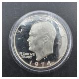 1974 Eisenhower Dollar