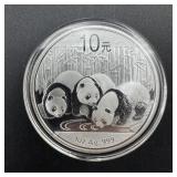 2013 Chinese Silver Panda 10 Yuan