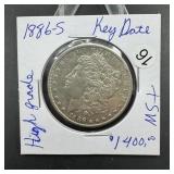 1886-S Key Date Morgan Silver Dollar - High Grade
