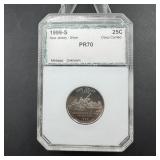 1999-S New Jersey Silver Quarter - Graded PR70
