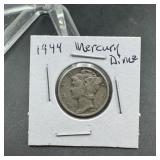 1944 Mercury Silver Dime