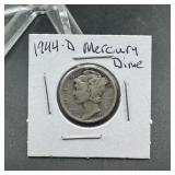1944-D Mercury Silver Dime