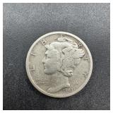 1943-S Mercury Silver Dime