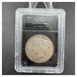 1926-S Peace Silver Dollar ï¿½ Certified Very Good