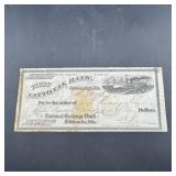 1868 First National Bank of Green Bay, Wisconsin C