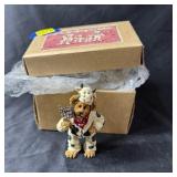Boyds Angus Bearger Cow Costume Bear Figurine