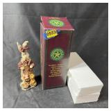 Boyds Folkstone Wendy Willowhair & Pip Rabbit Figu