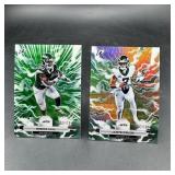 Two New York Jets 2026 Topps Resurgence Numbered F